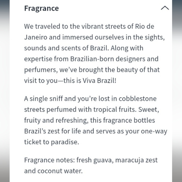 Bath & Body Works Viva Brazil Body Cream - Red with Teal & Green Accents - Picture 3 of 5